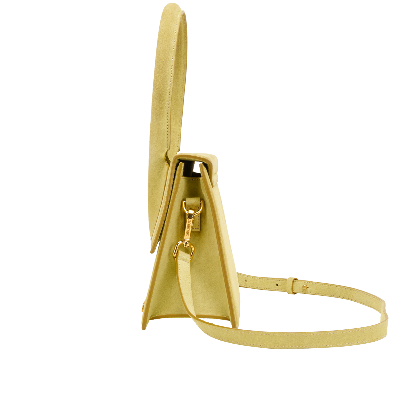 Le Grand Chiquito, &pound;250, Handbags, Green, Suede, Bottom view